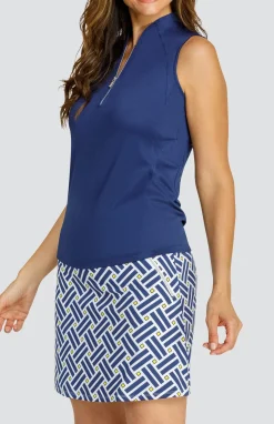 Adira Top - Lakestorm Blue