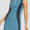Alys 35" Dress - Mosaic Blooms