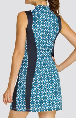 Alys 35" Dress - Mosaic Blooms