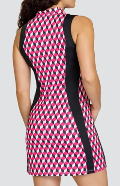 Alys 35" Dress - Tidal Geo