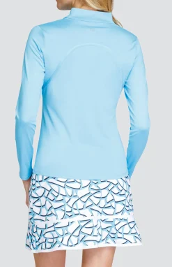 Amelia Top - Aquarius Blue
