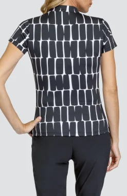 Atha Top - Checkered Geo