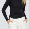 Chandra Top - Onyx Black