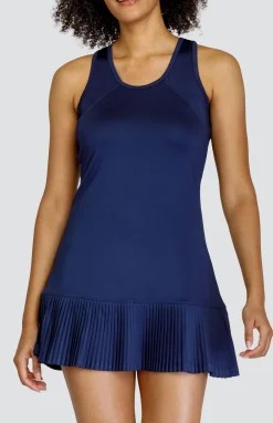 Coletta 32" Dress - Navy Blue