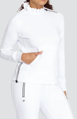 Condoleezza Chalk White Pullover
