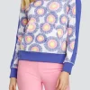 Condoleezza Lively Print Pullover