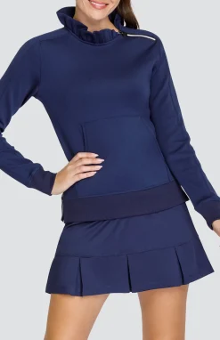 Condoleezza Navy Blue Pullover