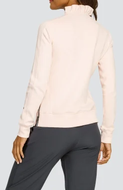 Condoleezza Pale Dogwood Pullover