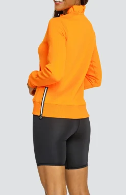 Condoleezza Vibrant Orange Pullover