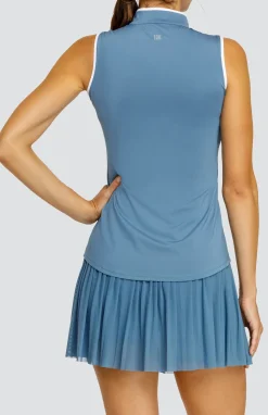 Coquette Top - Copen Blue