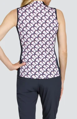 Coralis Top - Twilight Geo