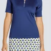 Elaura Top - Lakestorm Blue