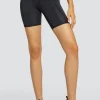 Exhale 7" Biker Short - Onyx Black