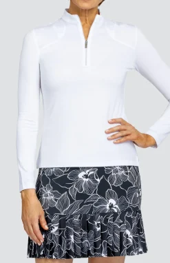 Giralia Top - Chalk White
