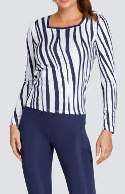 Greenwich Top - Zebra Stripes