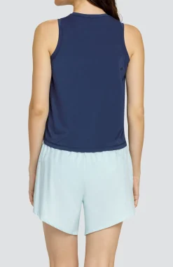 Machli Tank - Navy Blue