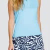 Maura Top - Aquarius Blue