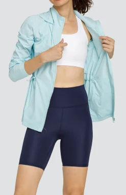 Nola Water Resistant Jacket - Blue Glow
