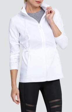 Nola Water Resistant Jacket - Chalk White