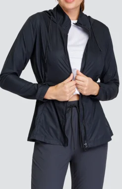 Nola Water Resistant Jacket - Onyx Black