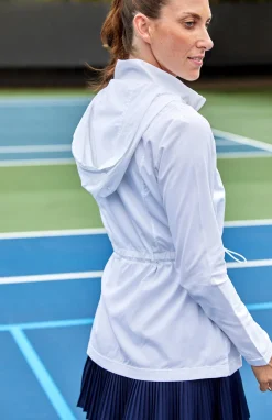 Nola Water Resistant Jacket - Chalk White