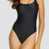 Poseidon Swimsuit - Onyx Black