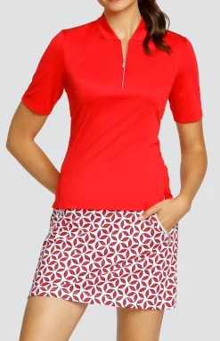 Posie Top - Dahlia Red