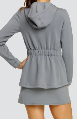 Robyn Hooded Jacket - Cool Mist