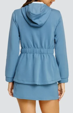Robyn Hooded Jacket - Copen Blue