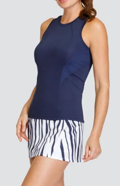 Sarita Tank - Navy Blue