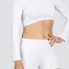 Sasha Layering Top - Chalk White