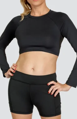 Sasha Layering Top - Onyx Black