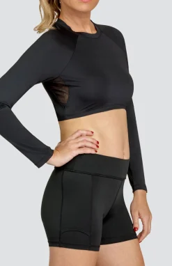 Sasha Layering Top - Onyx Black