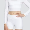 Saya Crop Top - Chalk White