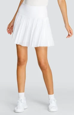 Seraphina 17" Skort - Chalk White