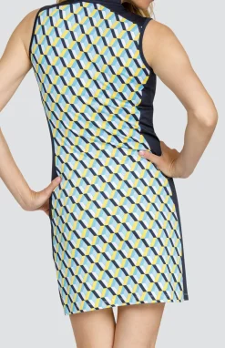 Zamora 35" Dress - Serene Geo